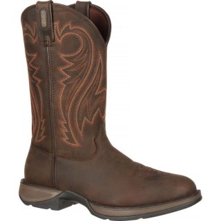 Durango Men's Rebel by Durango Chocolate Pull-On Western Boot-Chocolate Wyoming