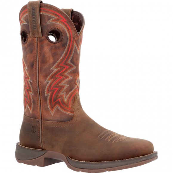 Durango Men's Rebel by Durango Dark Chestnut Western Boot-Dark Chestnut