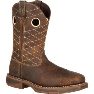 Durango Men's Workin' Rebel by Durango Brown Composite Toe-Burnt Umber And Dark Brown