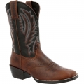 Durango Men's Westward Dark Chestnut Black Onyx Western Boot-Dark Chestnut Black Onyx