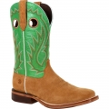 Durango Men's Arena Pro XRT Kelly Green Western Boot-Cashew And Kelly Green