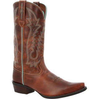 Durango Women's Crush by Durango Toasted Pecan Western Boot-Rosewood