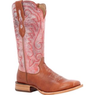 Durango Women's Arena Pro Tawny English Rose Western Boot-Tawny And English Rose