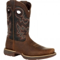 Durango Men's Rebel by Durango Chocolate Western Boot-Chocolate And Black Eclipse