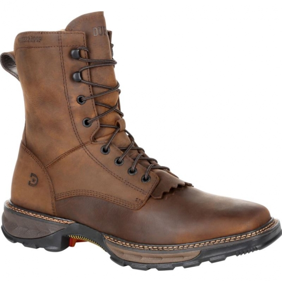 Durango Men's Maverick XP Square Toe Waterproof Lacer Work Boot-Russet