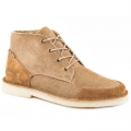 ROPER | MEN'S GUM SOLE CHUKKA 4 EYELET LACE UP WAXY TAN CANVAS WITH TAN SUEDE BUMPER-TAN