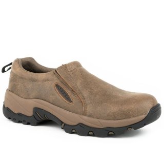 ROPER | MEN'S AIR LIGHT PERFORMANCE SLIP ON VINTAGE TAN LEATHER-TAN