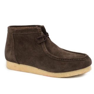 ROPER | MEN'S BROWN SUEDE LEATHER-BROWN