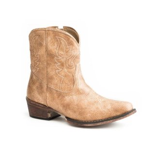 ROPER | WOMEN'S BEIGE VINTAGE FAUX LEATHER-TAN