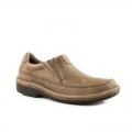 ROPER | MEN'S OPANKA CONSTRUCTION COMFORT SLIP ON TAN VINTAGE NUBUCK LEATHER-TAN