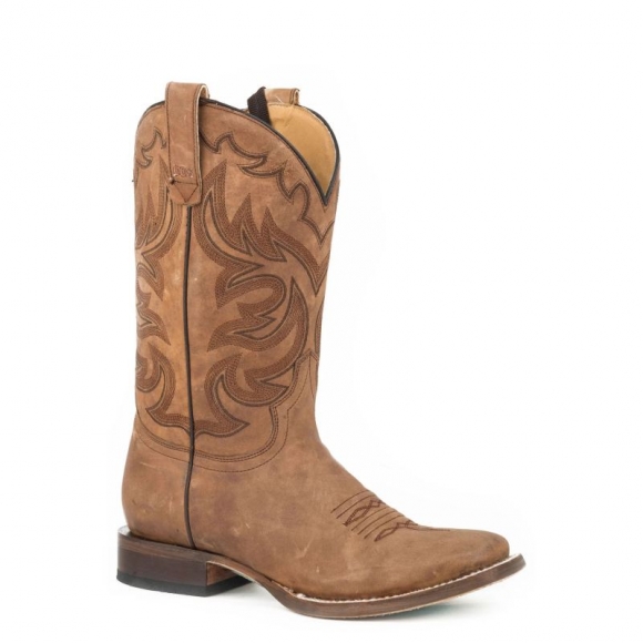 ROPER | WOMEN'S CONCEALED CARRY LEATHER COWBOY BOOT OILED TAN-TAN