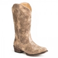 ROPER | WOMEN'S VINTAGE BEIGE VAMP AND UPPER-TAN