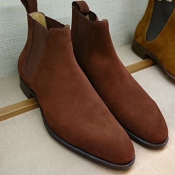 Men's Handmade Boots Leather Boots Handcrafted Leather | Canada