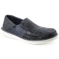 Men's Brand New Birkenstock Duma Suede Leather Shoes Navy | Canada