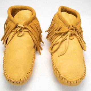 Men's Handmade Moose or Elk Hide Moccasins | Canada