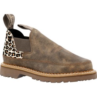 Georgia | Women's Brown Leopard Romeo Shoe-Brown