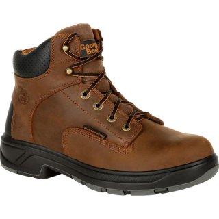 Georgia | Men's FLXpoint Waterproof Work-Brown