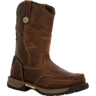 Georgia | Men's Athens 360 Waterproof Pull-On Work-Brown