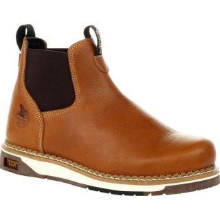 Georgia | Men's AMP LT Wedge Chelsea Work-Brown