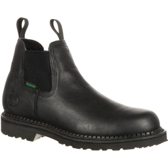 Georgia | Men's Giant Waterproof High Romeo-Black