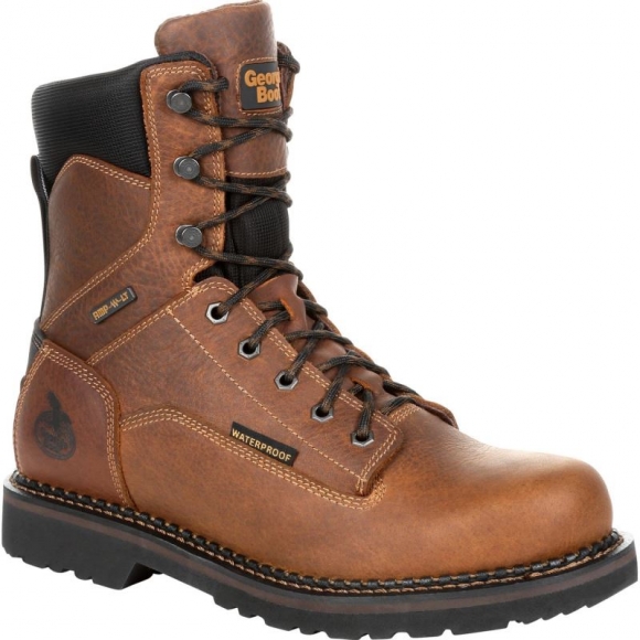 Georgia | Men's Giant Revamp Waterproof Work-Brown