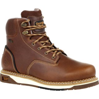 Georgia | Men's AMP LT Wedge Waterproof Work-Brown