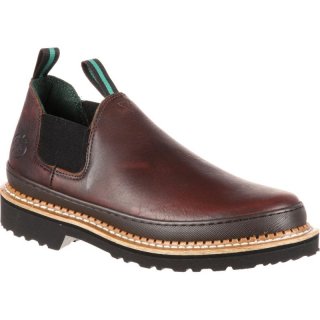 Georgia | Men's Giant Romeo Work Shoe-Soggy Brown