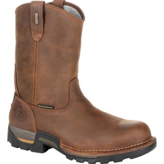 Georgia | Men's Eagle One Waterproof Pull On Work-Brown