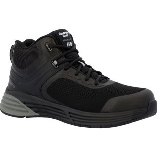 Georgia | Men's DuraBlend Sport Composite Toe Athletic Hi-Top-Black