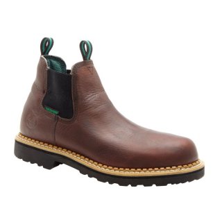 Georgia | Men's Giant Waterproof High Romeo-Soggy Brown