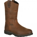 Georgia | Men's Suspension System Waterproof Wellington Work-Brown