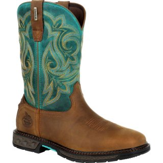 Georgia | Women's Carbo-Tec LT Waterproof Pull-On-Brown