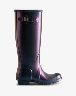 Hunter | Women's Nebula Tall Rain Boots-Stornoway Blue | Canada Outlet