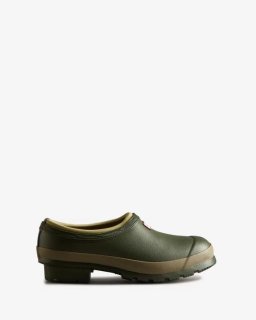 Hunter | Women's Gardener Clogs-Dark Olive/Clay | Canada Outlet