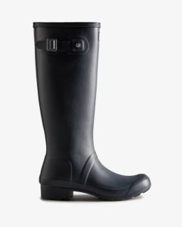 Hunter | Women's Tour Foldable Tall Rain Boots-Navy | Canada Outlet