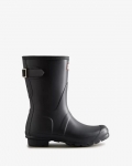 Hunter | Women's Short Back Adjustable Rain Boots-Slate Grey | Canada Outlet