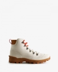 Hunter | Men's Canvas Desert Commando Boots-Natural | Canada Outlet