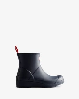 Hunter | Women's Play Short Rain Boots-Valtameri Blue | Canada Outlet