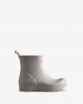 Hunter | Men's Play Short Rain Boots-Zinc Grey | Canada Outlet