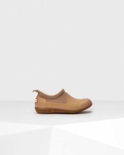 Hunter | Women's Insulated Vegan Shearling Shoe-Tawny Brown | Canada Outlet