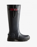 Hunter | Women's Balmoral Adjustable 3mm Neoprene Rain Boots-Navy/ Peppercorn | Canada Outlet