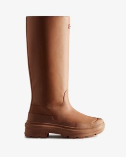 Hunter | Women's Killing Eve Tall Chasing Boot-Mawson Creek Brown | Canada Outlet