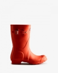 Hunter | Women's Original Short Rain Boots-Sun-Cup Orange | Canada Outlet