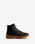 Hunter | Men's Canvas Desert Commando Boots-Black | Canada Outlet