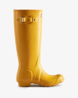 Hunter | Women's Original Tall Rain Boots-Yellow | Canada Outlet