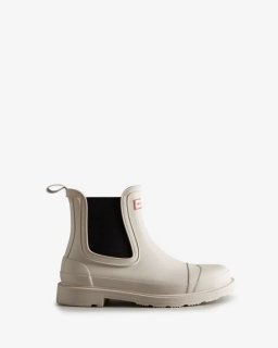 Hunter | Women's Commando Chelsea Boots-Cast Pale Grey | Canada Outlet