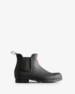 Hunter | Men's Original Chelsea Boots-Slate Grey | Canada Outlet