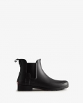 Hunter | Women's Refined Slim Fit Chelsea Boots-Black | Canada Outlet