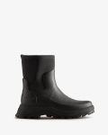 Hunter | Women's City Explorer Short Neoprene Boots-Black | Canada Outlet