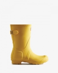 Hunter | Women's Short Back Adjustable Rain Boots-Primrose Yellow | Canada Outlet